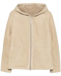 Yves Salomon - Veste Zippée À Capuche - Lyst