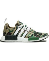 adidas - X Bape Nmd_R1 Camo" Sneakers - Lyst