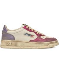 Autry - Perforierte Medalist Sneakers - Lyst