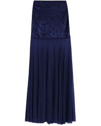 Amir Slama - X Astrid Panelled Maxi Skirt - Lyst