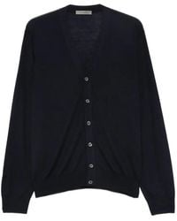 Corneliani - V-Neck Button-Up Cardigan - Lyst