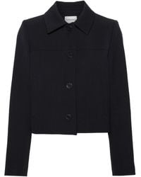 Claudie Pierlot - Kastige Cropped-Jacke - Lyst