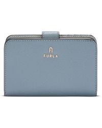 Furla - Camelia Leather Flap Wallet - Lyst