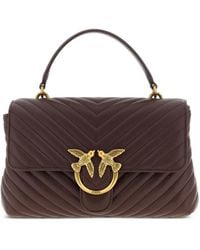 Pinko - Love Lady Puff レザーハンドバッグ S - Lyst