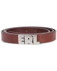 ERL - Logo-Plaque Belt - Lyst