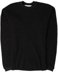 About Blank - Raglan Sleeve Waffle T-Shirt - Lyst