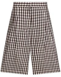 Liu Jo - Linen Blend Bermuda Shorts - Lyst