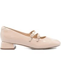 Clarks - 30Mm Daiss Buckled Block-Heel Pumps - Lyst