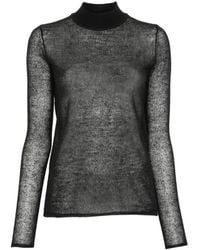 Barbara Bui - Mock-Neck Sweater - Lyst
