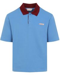 Marni - Poloshirt mit Kontrastkragen - Lyst