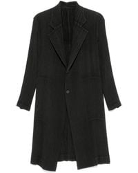 Issey Miyake - Hatching Pleats Coat - Lyst