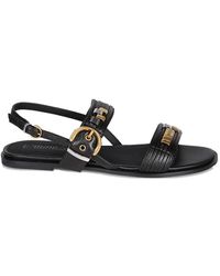 Pinko - Buckle-Strap Sandals - Lyst