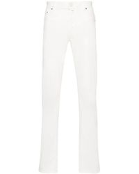 Jacob Cohen - Slim-Fit-Jeans mit Logo-Patch - Lyst