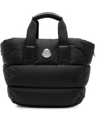 Moncler - Mini Caradoc Quilted Tote Bag - Lyst