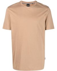 BOSS - Emed-logo Jersey T-shirt - Lyst