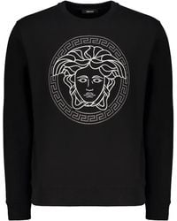 Versace - Cotton Sweatshirt - Lyst