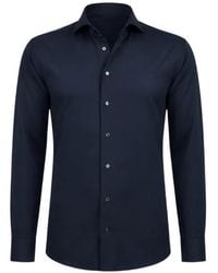 Traiano Milano - Long-Sleeve Buttoned Shirt - Lyst