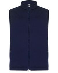 Brunello Cucinelli - Gilet Met Opstaande Kraag En Rits - Lyst