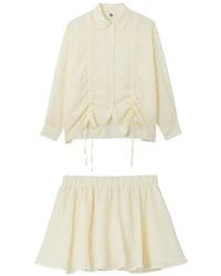 B+ AB - Shirt And Mini Skirt Set - Lyst