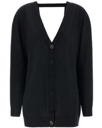 Nude - V-Neck Button-Up Cardigan - Lyst
