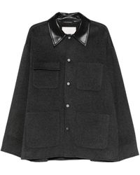 Nanushka - Camilo Patch-Pockets Overshirt - Lyst