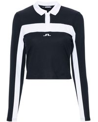 J.Lindeberg - Zahara Cropped Polo Shirt - Lyst