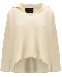 Alanui - V-Neck Cashmere Sweater - Lyst