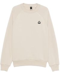 Moose Knuckles - Yul Logo-Patch Raglan-Sleeve Sweatshirt - Lyst