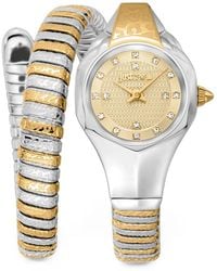 Just Cavalli - Amalfi Two-Toned 22Mm Watch - Lyst