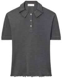 Tory Burch - Polo En Soie Surdimensionné - Lyst