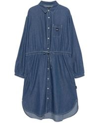 SPORT b. by agnès b. - Vestido con botones - Lyst