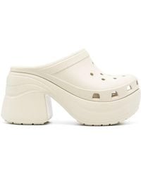 Crocs™ - Sirene Weiße Plattform Sandalen - Lyst