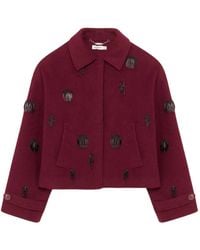 Jonathan Simkhai - Katya Beaded-Embellishment Jacket - Lyst