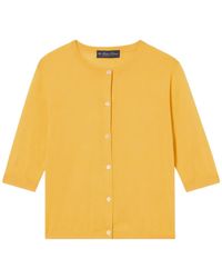 Brooks Brothers - Half-Length Sleeves Cardigan - Lyst