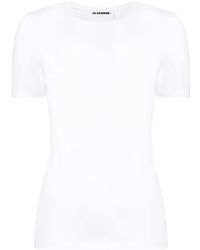 Jil Sander - T-shirt en coton - Lyst