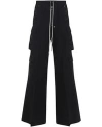Rick Owens - Cotton Jumbo Belas Double Cargo Pants - Lyst