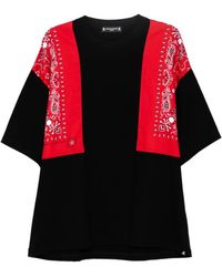Mastermind Japan - Bandana-Print T-Shirt - Lyst
