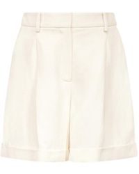Twp - Cisco Pleated Turn-Up Shorts - Lyst