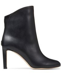 Jimmy Choo - Karter 85 Leather Ankle Boots - Lyst