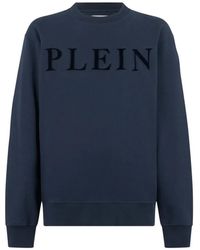 Philipp Plein - Logo-Patch Crew-Neck Sweatshirt - Lyst