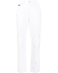 Dolce & Gabbana - Straight Broek - Lyst