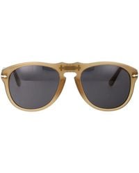 Persol - Embossed Logo Tinted Sunglasses - Lyst