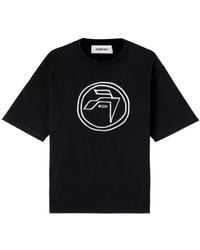 Ambush - T-Shirt aus Bio-Baumwolle mit Emblem-Print - Lyst