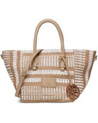 V73 - Stefanie Woven Tote Bag - Lyst