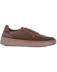 LEMARGO - Perforated Panelled Sneakers - Lyst