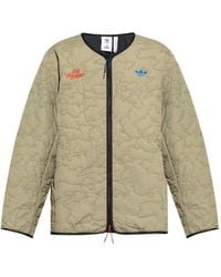 adidas - Logo-embroidered Jacket - Lyst