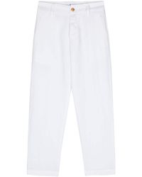 PT Torino - Twill Tapered Trousers - Lyst