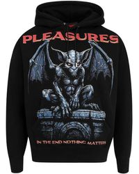 Pleasures - Gargoyle Graphic-print Hoodie - Lyst