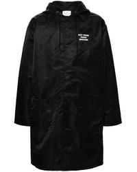 Drole de Monsieur - Press-Stud Hooded Parka - Lyst