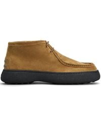 Tod's - Burlotto Gommino Boots - Lyst